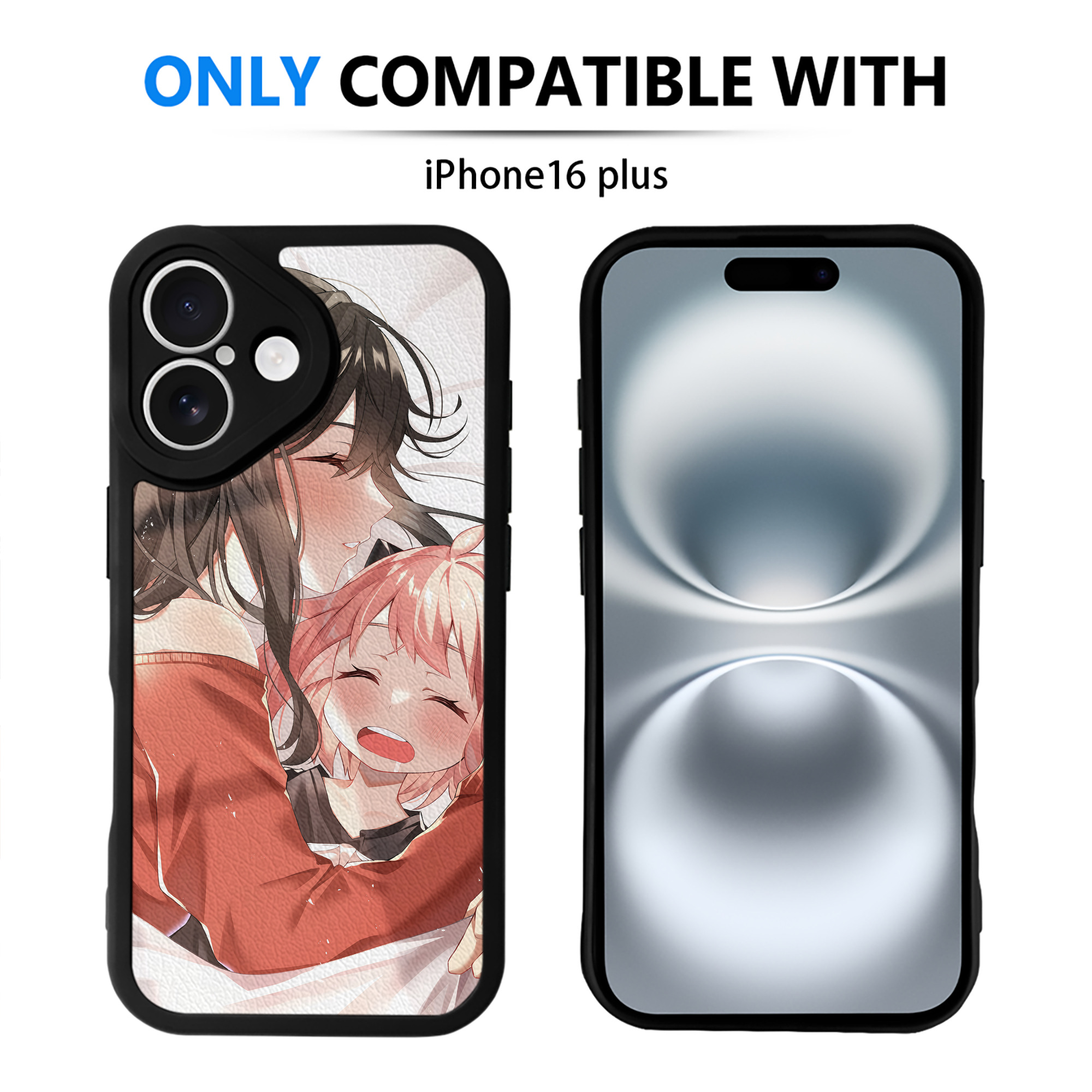 （画像用） SPY×FAMILY间谍家家酒 【iPhone 16シリーズ対応】シリコンスマホケース（レザー調） 材質：シリコン